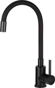 Bateria kuchenna z giętą wylewką Deante Luno BOC N72M