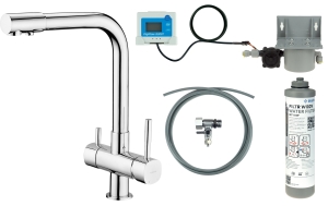 Bateria kuchenna z zestawem do filtracji wody
 Deante  BCHF065M