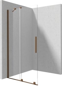 Ścianka prysznicowa walk-in 90 cm - przesuwna Deante Prizma KTJ C39R