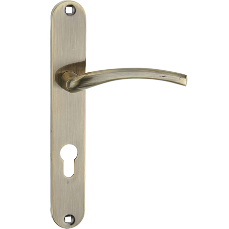 AGRA klamka na szyldzie długim na wkładkę KAG 412A