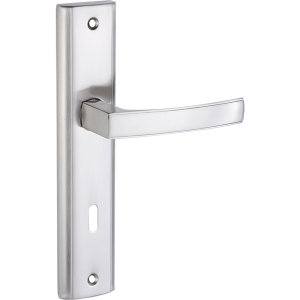 ARIA klamka na szyldzie długim na klucz KAR 311A