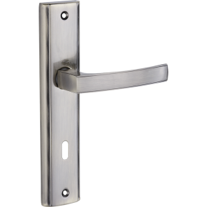 ARIA klamka na szyldzie długim na klucz KAR 411A