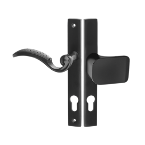 BARON klamko-gałka na szyldzie długim na wkładkę