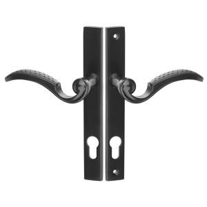 BARON klamka na szyldzie długim na wkładkę