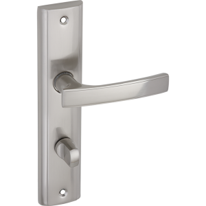 AURA klamka na szyldzie długim WC