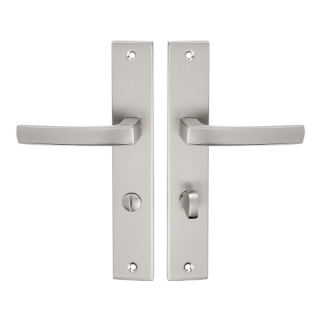 ASTER klamka na szyldzie długim WC