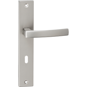 ASTER klamka na szyldzie długim na klucz