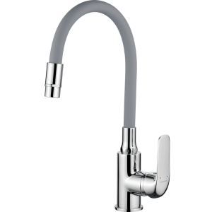 ELZA bateria zlewozmywakowa stojąca z elastyczną 2-funkcyjną wylewką