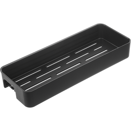 APO półka łazienkowa ścienna, z rantem