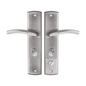 FRIDA klamka zewnętrzna - lewa na szyldzie długim na wkładkę KZC_312L