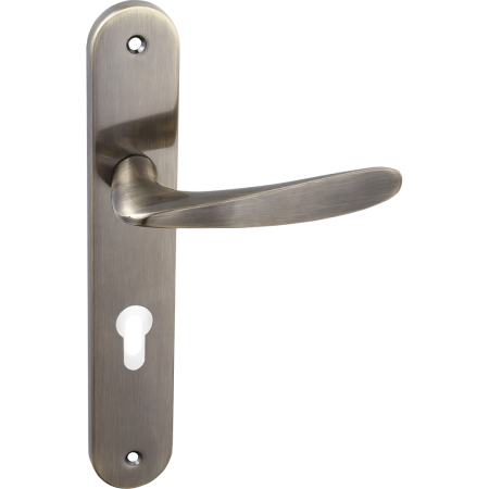 GOA klamka na szyldzie długim na wkładkę