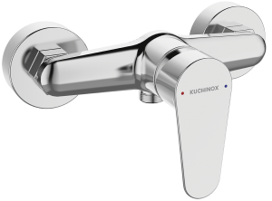 FRESNO bateria natryskowa ścienna bez zestawu natryskowego