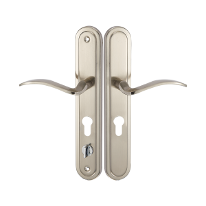 IRMA klamka zewnętrzna - prawa na szyldzie długim na wkładkę