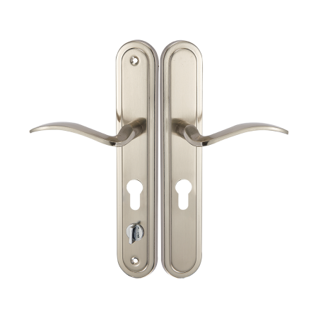 IRMA klamka zewnętrzna - prawa na szyldzie długim na wkładkę