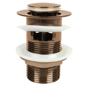 Korek spustowy klik-klak z przelewem