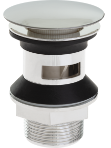 Korek spustowy klik-klak z przelewem