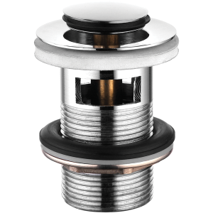 Korek spustowy klik-klak z przelewem