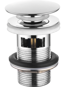 Korek spustowy klik-klak z przelewem