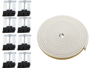 Komplet mocujący do montażu zlewów wpuszczanych stalowych