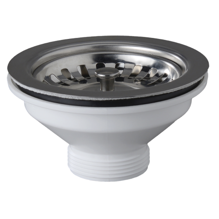 Kielich z sitkiem 3,5"do zlewozmywaków stalowych i granitowych 1-kom. bez przelewu