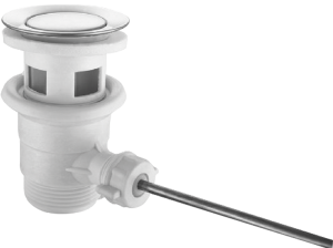 Korek spustowy z odcięciem odpływu z przelewem CKK 01P1