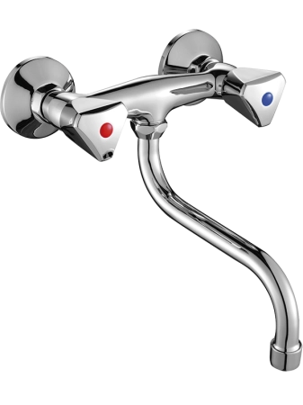 NORM bateria zlewozmywakowa ścienna