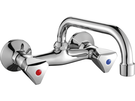 NORM bateria umywalkowa ścienna