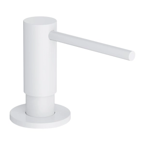 MODERN PROJECT dozownik mydła w płynie, nablatowy, biały mat MP60723WM