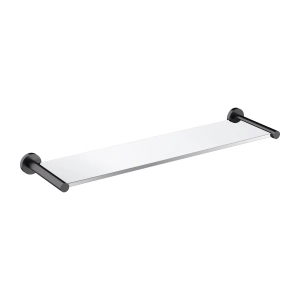 MODERN PROJECT półka szklana, antracyt szczotkowany