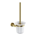 MODERN PROJECT szczotka toaletowa wisząca, mosiądz szczotkowany