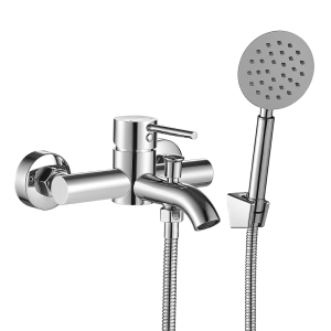 NOIA bateria wannowa ścienna z zestawem natryskowym BNK_011D