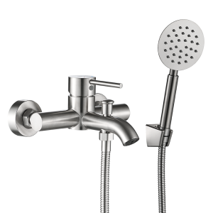 NOIA bateria wannowa ścienna z zestawem natryskowym BNK_211D