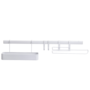 Zestaw półka, reling, uchwyt na ręcznik, 2 haczyki EKZ_610A