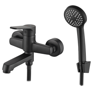 ATEZ bateria wannowa ścienna z zestawem natryskowym BTK_711D