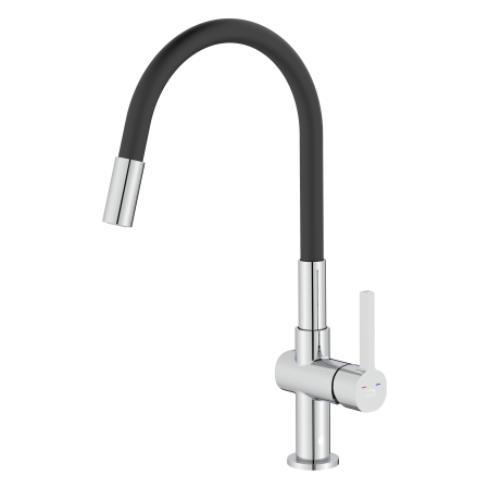 Alita - bateria zlewozmywakowa stojąca z elastyczną 2 - funkcyjną wylewką BVA_762D