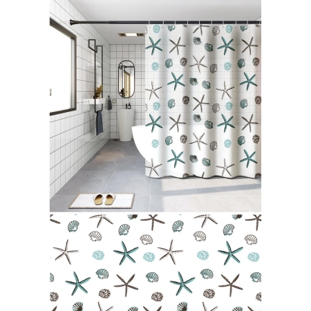 Zasłona prysznicowa PEVA 180x180cm 27516 wzór 7 N.jpg