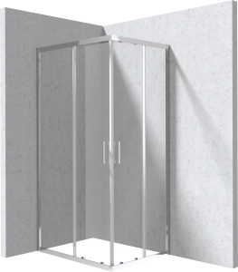 Kabina prysznicowa kwadratowa 100x80 cm Deante Funkia Evo KYC 0018P