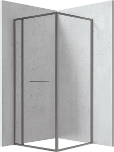 Kabina prysznicowa prostokątna 80x100 cm Deante Square KQB D018P